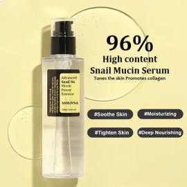 Snail Mucin Skin Facial Korean Essence 96% Iu Care Xc