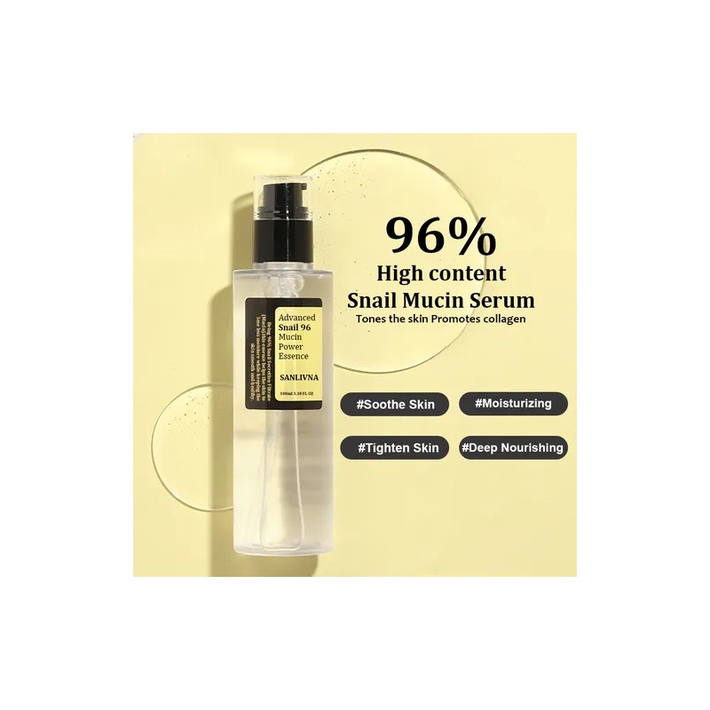 Snail Mucin Skin Facial Korean Essence 96% Iu Care Xc