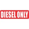 StickerTalk Diesel Only Magnet, 10 inches by 3 inches