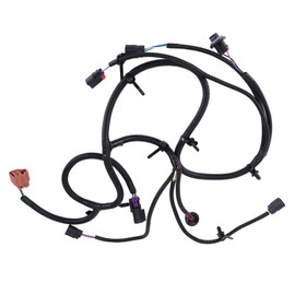 Slakerbe Park Assist License Plate Light Harness, 10363788 15131815 Rear License Plate Wiring Harness Compatible for Silverado for Sierra 1500/2500 2007 2008 2009 2010 2011 2012 2013 2014