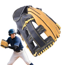 Gloves Baseball, Soft Baseball Training Mitt, Leather Outfield Softball Gloves for Youth Adults, Ball Sports Practice Mitts