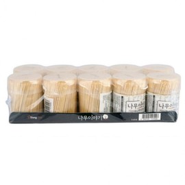 Toothpick essential bamboo commercial large capacity case 10 boxes 10ea