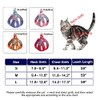JSXD Juego de arnés para gato, correa y collar, arnés