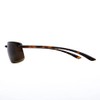 VITENZI Bifocal Sunglasses Semi Rimless Wraparound Reading Sun Tinted Glasses
