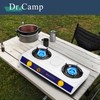 Dr.Camp 2 Burner Camping Stove with white color