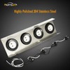 Partsam Trailer Truck Front Air Cleaner Light Bar Bracket Lights