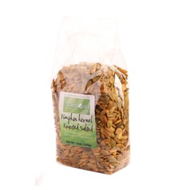 12oz Gourmet Style Bag of Roasted Salted Pumpkin Seeds [¾ lb.]