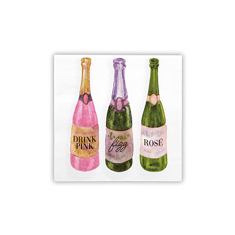 Santa Barbara Design Studio Sippin' Pretty Cocktail Paper Napkins, 20-Count,