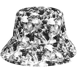Kangol Floral Rev Bucket - Black Floral/M