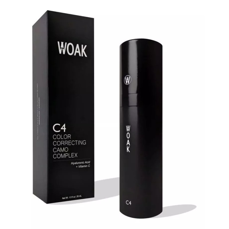 Woak C4 - Crema Hidratante Teñida Para Hombre Bb Cc