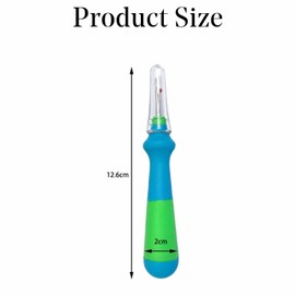 4PCS Seam Rippers Colorful Stitch Seam Ripper Handy Stitch Unpicker with Ergonomic Handles for Sewing/Crafting Removing Threads（Three Styles）