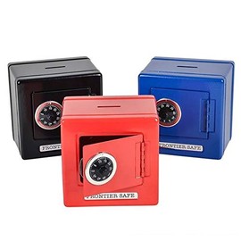 Rhode Island Novelty 6" Frontier Combination Safe Bank