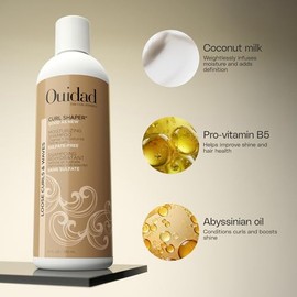 Curl Shaper Good As New Moisture Restoring Shampoo by Ouidad for Unisex - 12 oz Shampoo