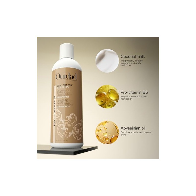 Curl Shaper Good As New Moisture Restoring Shampoo by Ouidad