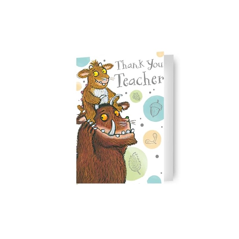Danilo Promotions LTD The Gruffalo Dankeskarte für Lehrer