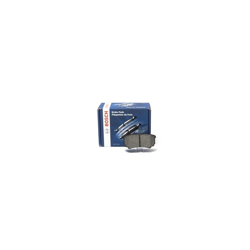 Bosch Balatas Ceramicas Traseras BE1037H, Negro