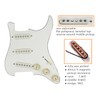 LAMSAM Prewired 6 String Electric Guitar Pickguard Loaded Modern Tone