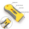 Glue Removal Blade Glass Oven Razor Scraper Plastic Handle Razor