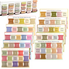 150PCS Bible Tabs for Study Bible, Laminated Bible Stickers, Sticky Index Tabs for Annotating Books, Bible Study Index Tabs Sticky for Old and New Testament Book Accessories ＆ Christian Gifts