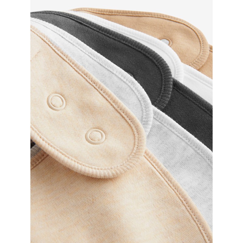 NEXT Baby Bibs 5 Pack, neutral