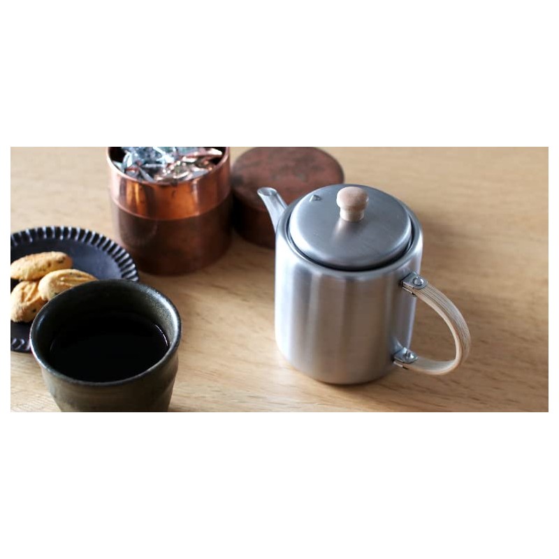 工房アイザワ ブラックピーマン ストレートポット 横手 70245