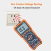 True RMS Digital Multimeter Tester, Auto-Ranging AC DC 20A Ohmmeter