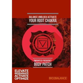 Root Chakra Cleanse Optimize Unblock Heal Body Patch Scalar Frequency