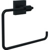 Franklin Brass Maxted (1-Pack) Hand Towel Holder Matte Black Towel
