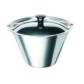 Artame art35516 Bain Marie Flan Mould Stainless Steel Silver, stainless steel, silver, 16x9,5x14 cm