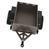 RC Car Hitch Trailer Aluminum Alloy Antislip Rubber Tire Rustproof