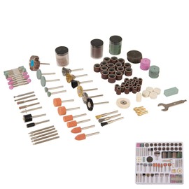 Dapetz ® 216pce Rotary Tool Accessory Kit 3.17mm 1/8" Shank for Model and Jewellery Making, Arts and Crafts, Home Decor, Car Care, Woodworking, DIY and Restoration