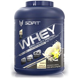 Scifit  Protena Whey  24 g de Protena  100 Whey Protein  61 Servicios  Sabor Vainilla  Post Entrenamiento  Bajo en Carbs  5lb (2,27 kg)               