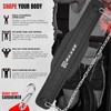 RAXUS Weight Lifting Belt with 2 Carabiners - Gym Belt,