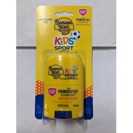 Banana Boat 2 PACK Banana Boat Kids Sport Broad Spectrum Sunscreen Stick SPF 50 0.5oz
