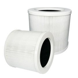 2 Packs A1 A1W H13 Filters Fit for Vewior HQSC-50, HQKJ-80, Fit for Ameifu AP01W,Fit for Koios HQKJ-50 Air Purifier,Fit for Tailulu PUR0003,HQZZ-60 Air Purifier Replacement