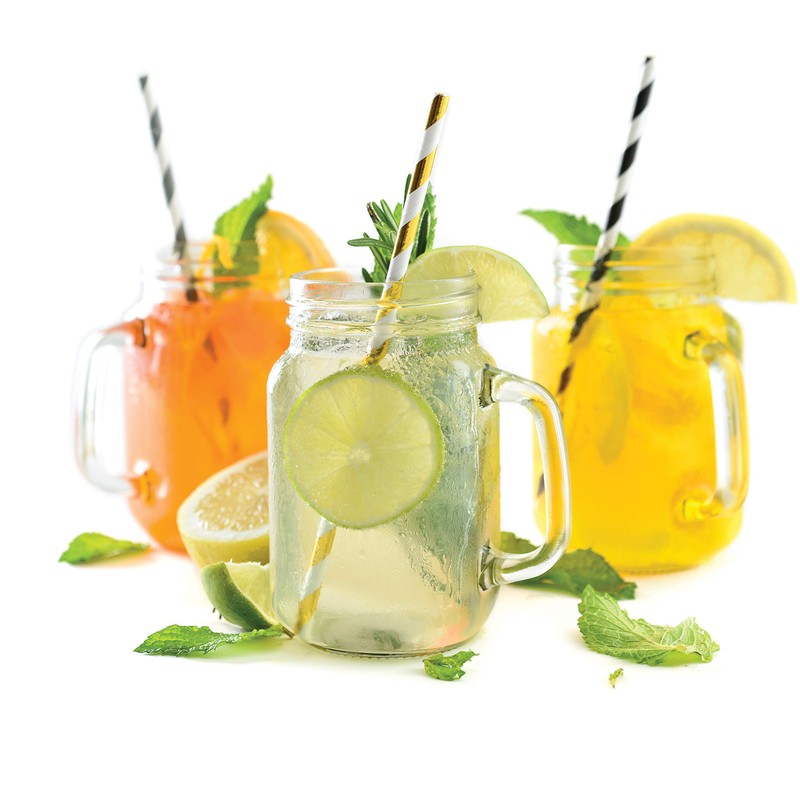 Norpro Paper Drinking Straws (100 Pack), 100% Biodegradable-Black, Gold and