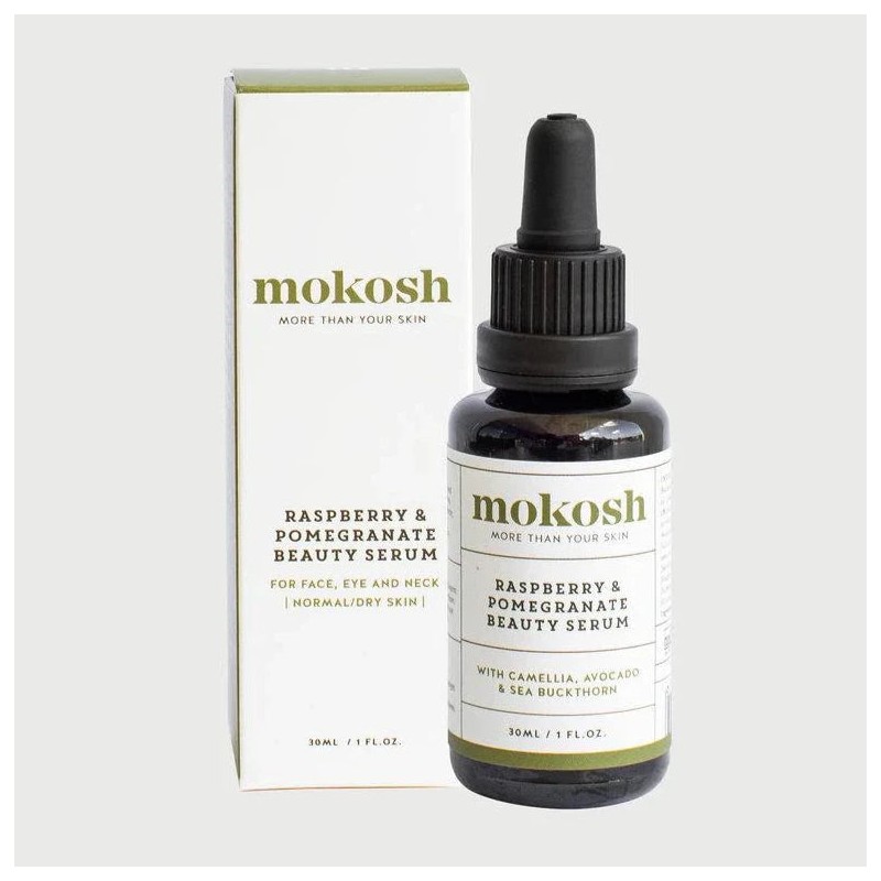 Mokosh Beauty Serum 30ml - Raspberry & Pomegranate
