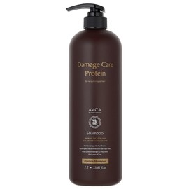 AVCA Damage Care Protein Shampoo for Dry, Damaged Hair and Strength Repair 1,000ml/33.81fl. oz.