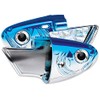 Whole Bait Head 0 Chrome Blue