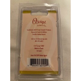 O'Scrap! Buttons  "Home Again" 16 Count  #AC109  2007  Scrapbooking  Crafts