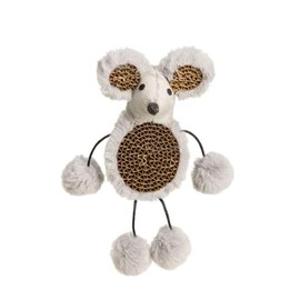 House of Paws Grey Mouse and Card Cat Toy