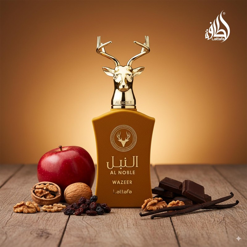 Lattafa Al Noble Wazeer Eau De Parfum Spray 3.4 Ounce