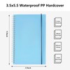MSTONAL 3 Pack Small Notebook, Mini Pocket Notebooks With Wide