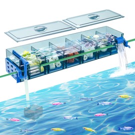 BINANO 18" Multi-Stage HOB Aquarium Filter for 20-50 Gal Tanks