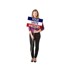 Handheld Sign Holder for Election Protest Parade Billboard Poster 22-34" 20 pack