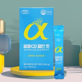 Evergreen Alpha CD CleanFit 3g 14 Sachets / 에버그린 알파CD 클린핏 3g x 14포