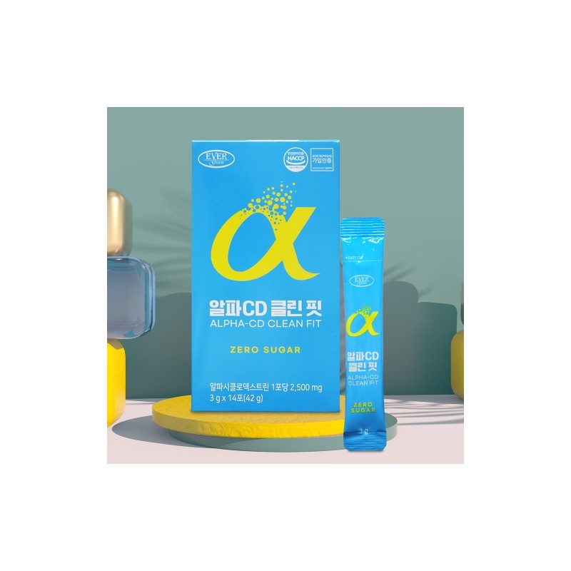 Evergreen Alpha CD CleanFit 3g 14 Sachets / 에버그린 알파CD