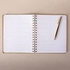 Fringe Studio "STANDARD COGNAC" NON-DATED WEEKLY PLANNER, 7" X 8.375",