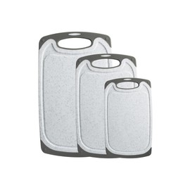 Tagliere Cutting Board for Kitchen, Marble Cutting Boards for Kitchen, Large-Small Marble Cutting Boards Set of 3,Dishwasher Safe Cutting Board (Marble White)