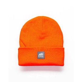 Berne Heritage Knit Cuff Beanie Hat, OSFA, Orange